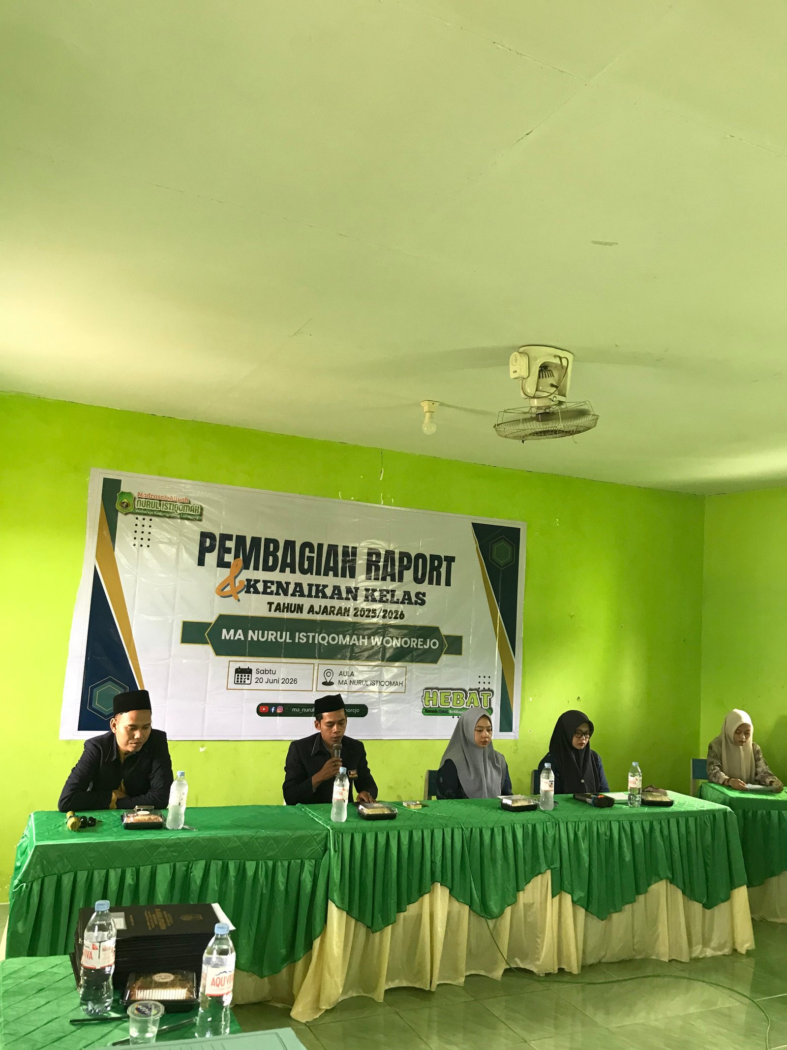 Pembagian raport genap 2025/2026 & sharing wali kelas